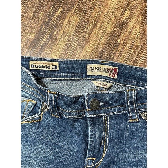 Mek Dnm LuckNow Slim Boot Jeans size 28W 34L - Picture 2 of 4